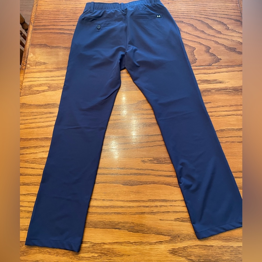 Under Armour Navy Drive Pants - Picture 3 of 5
